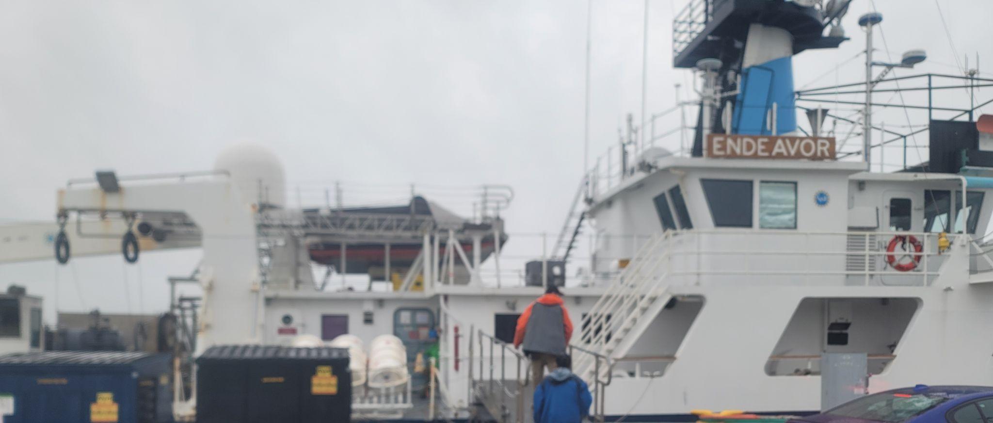 R/V Endeavor in port