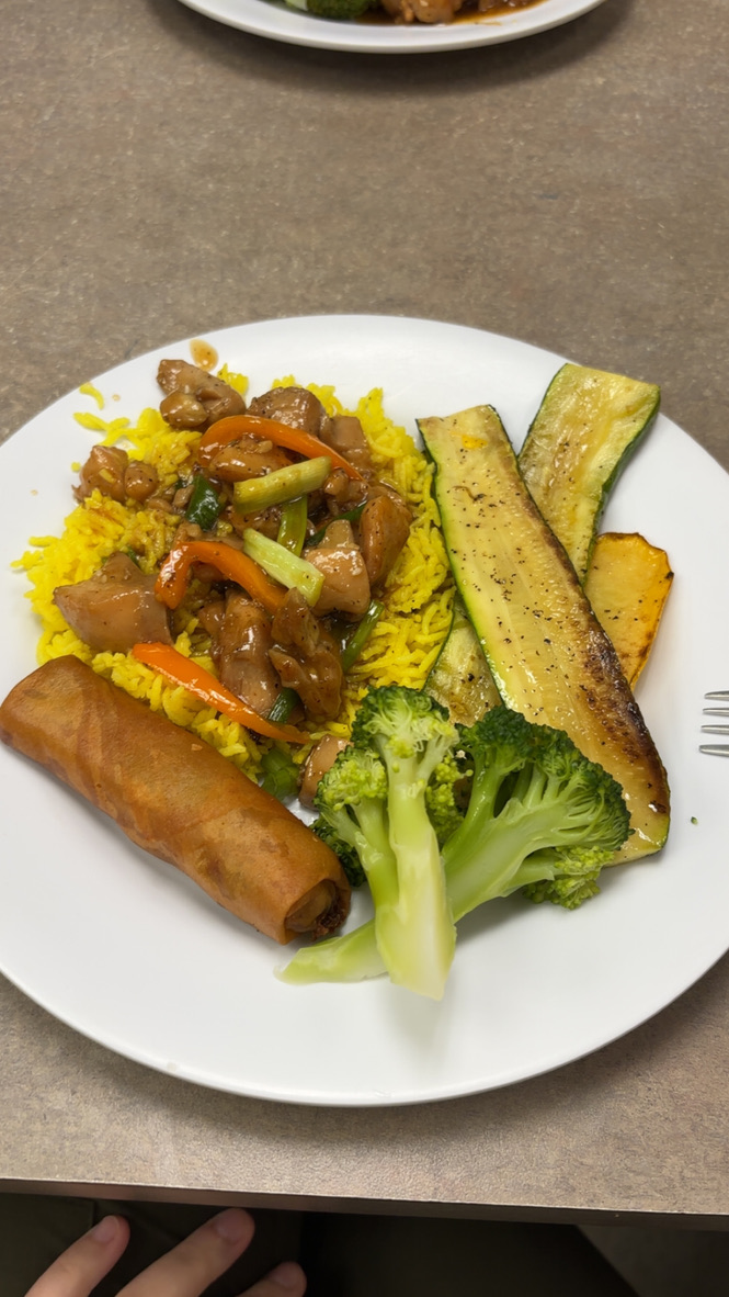 A meal aboard the R/V Atlantic Explorer